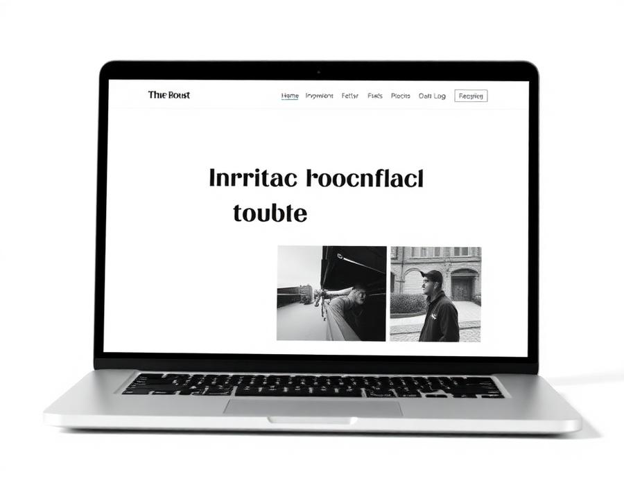 Maqueta de inspiración de web para Portfolio